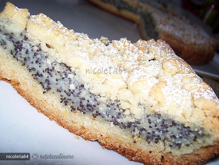 Tarta cu Budinca si Mac