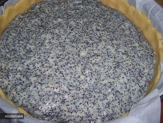 Tarta cu Budinca si Mac