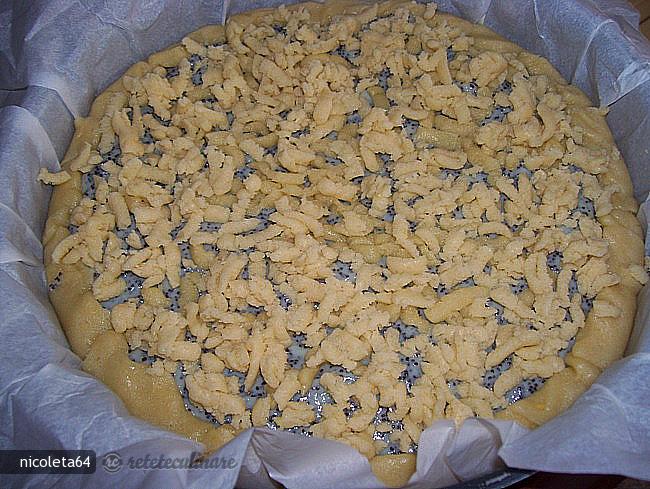 Tarta cu Budinca si Mac