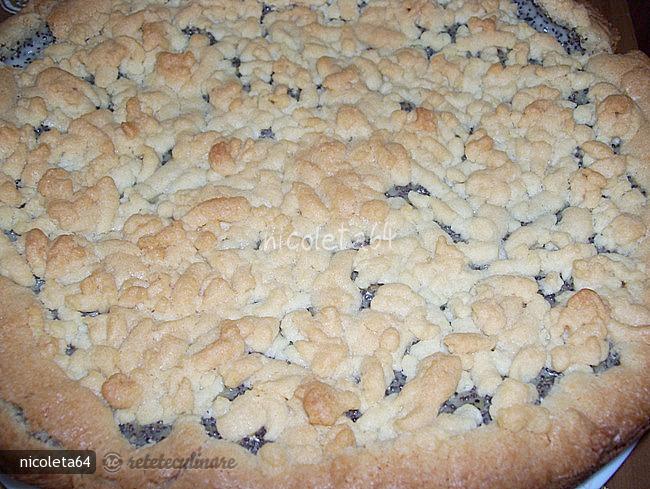 Tarta cu Budinca si Mac