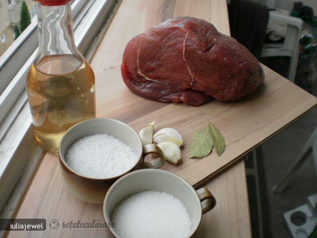 Pulpa de Vita Marinata Acasa, Cel Mai Bun Carpacio