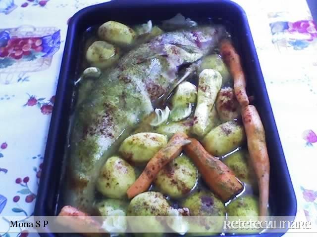 Rasol de salau cu legume