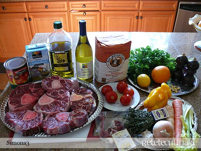 Osso bucco cu gremolata