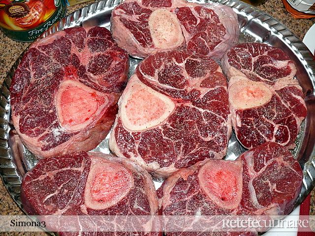 Osso bucco cu gremolata