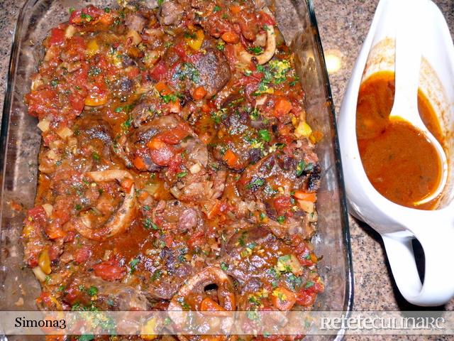 Osso bucco cu gremolata