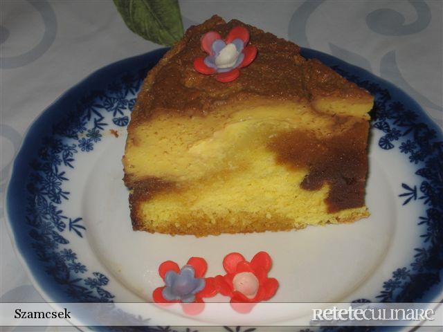 Tort din crema de zahar ars