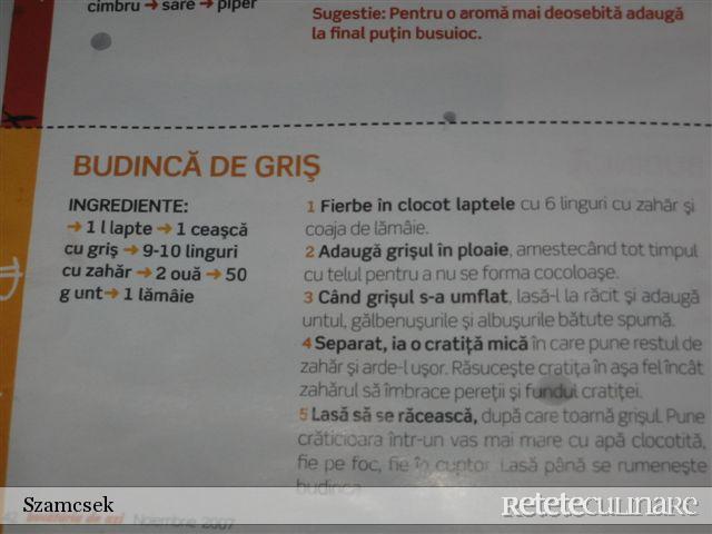 Budinca de gris