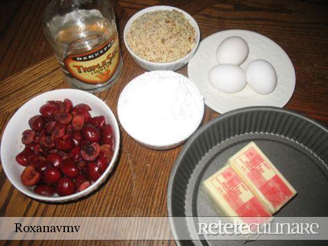 Gratin de cirese si migdale