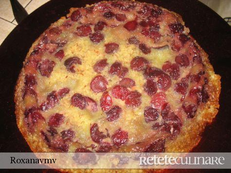 Gratin de cirese si migdale