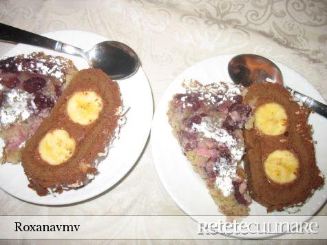 Gratin de cirese si migdale