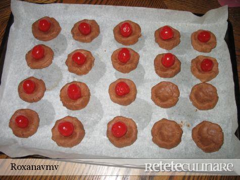 Prajiturele de ciocolata cu cirese