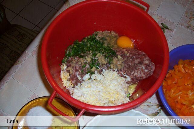 Chec de carne cu ardei