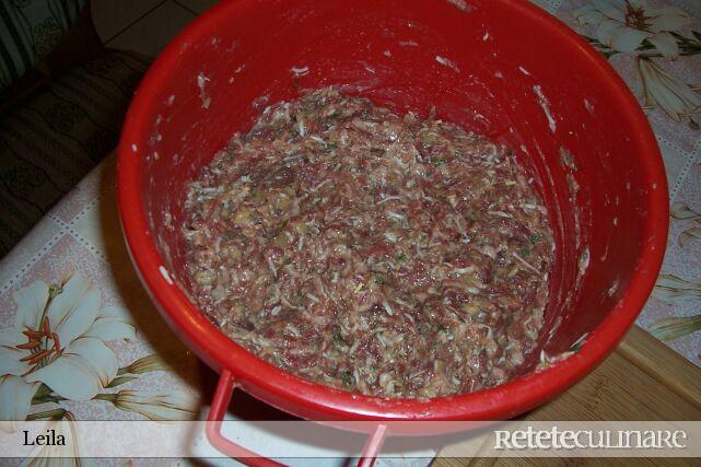 Chec de carne cu ardei