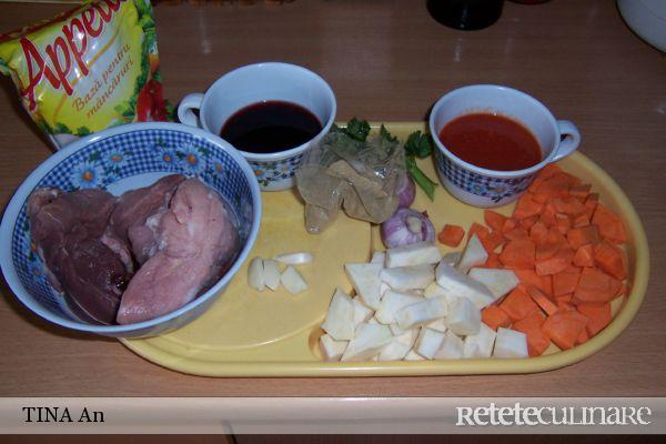 Porc in stil Italian