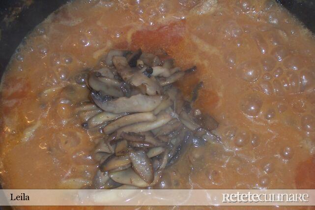 Sote de porc a la Stroganof