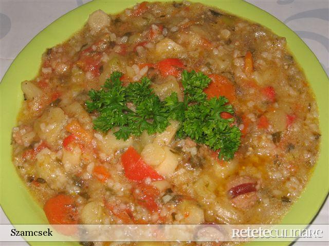 Ghiveci de legume in straturi