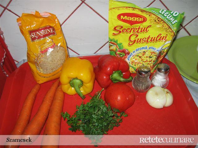 Ficat de vitel cu pilaf de orez