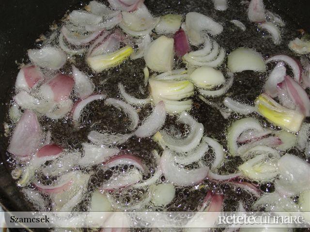 Ficat de vitel cu pilaf de orez