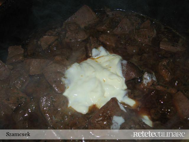 Ficat de vitel cu pilaf de orez