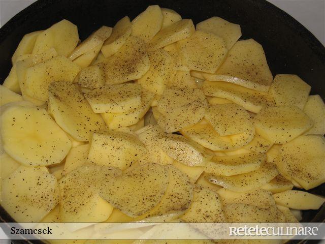 Vitel la cuptor cu cartofi
