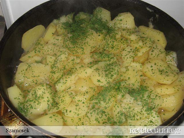 Vitel la cuptor cu cartofi
