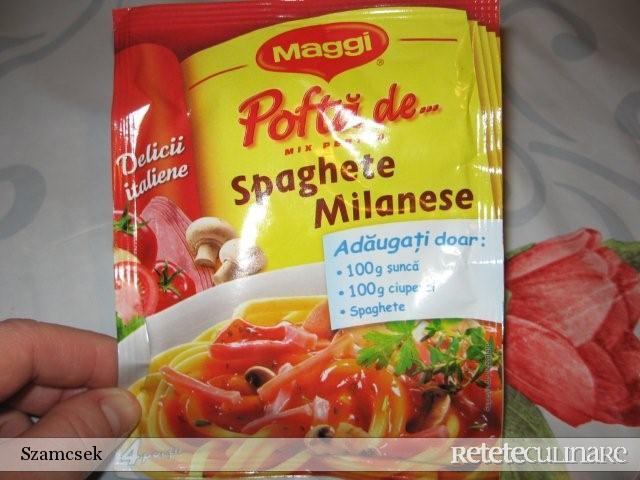 Spaghetti cu sos