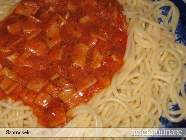 Spaghetti cu sos