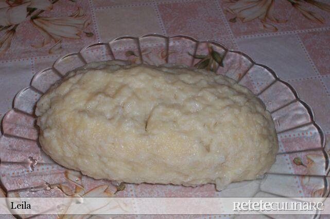 Klebba (Knedli) cu pui si smantana