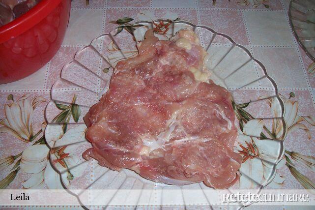Pulpe umplute pe pat de legume
