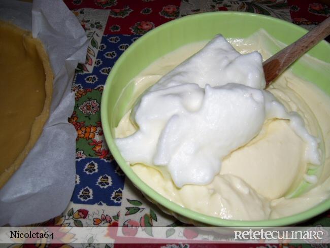 Tarta Cu Ricotta (urda) Si Ciocolata