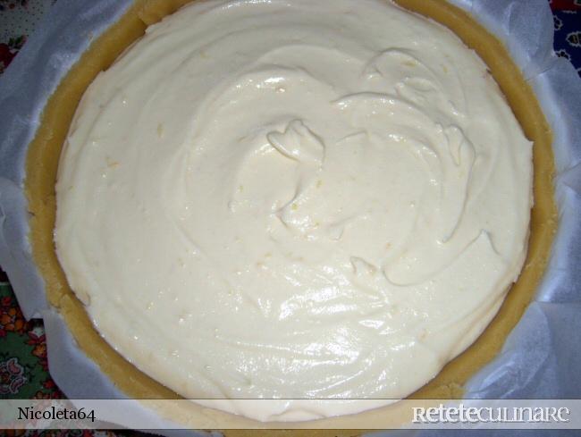 Tarta Cu Ricotta (urda) Si Ciocolata