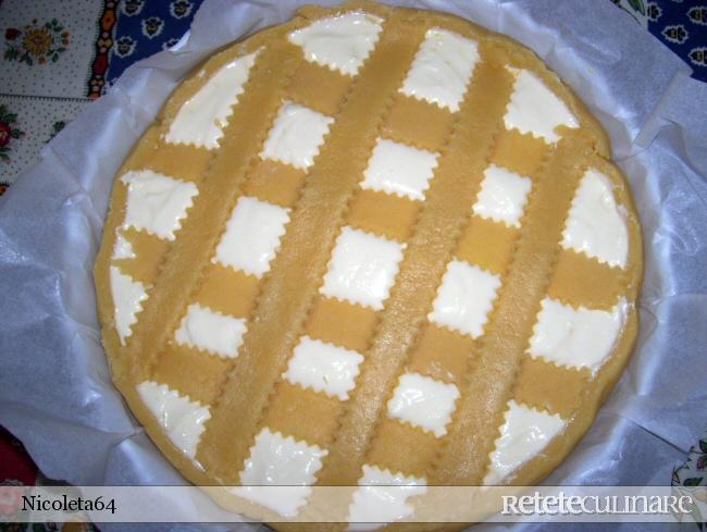 Tarta Cu Ricotta (urda) Si Ciocolata