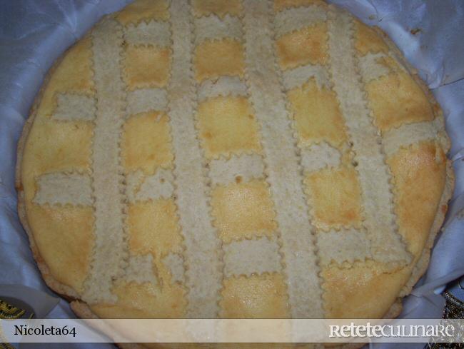 Tarta Cu Ricotta (urda) Si Ciocolata