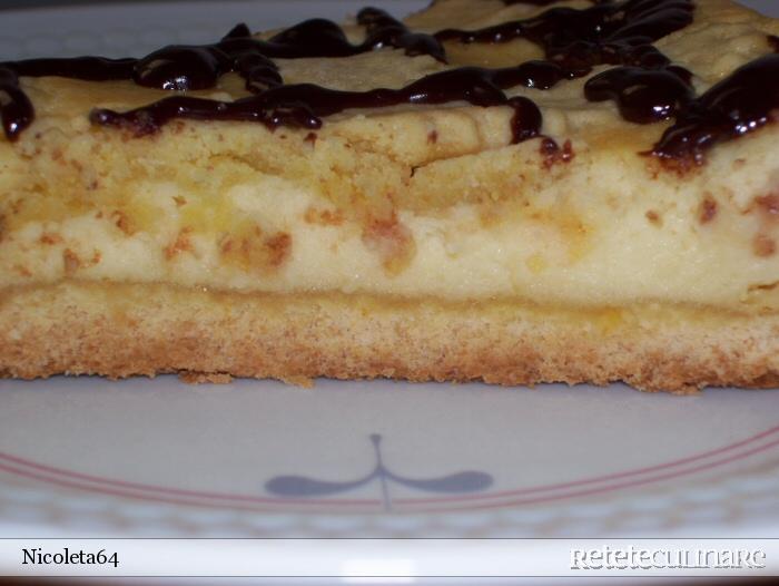 Tarta Cu Ricotta (urda) Si Ciocolata