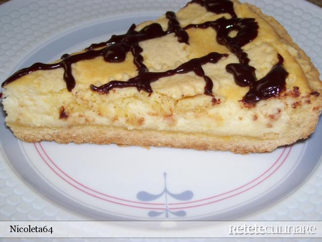 Tarta Cu Ricotta (urda) Si Ciocolata
