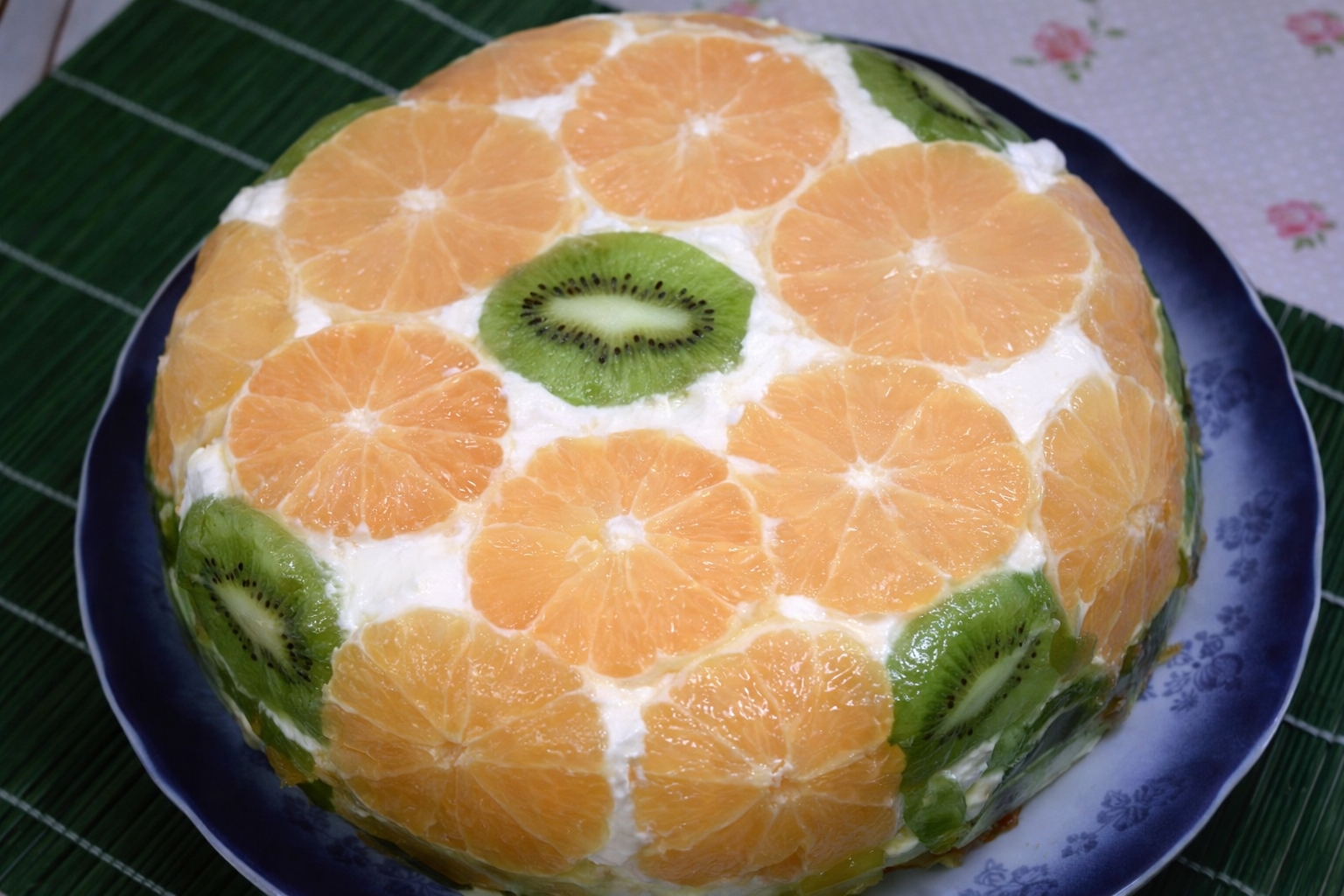 Tort diplomat cu portocale