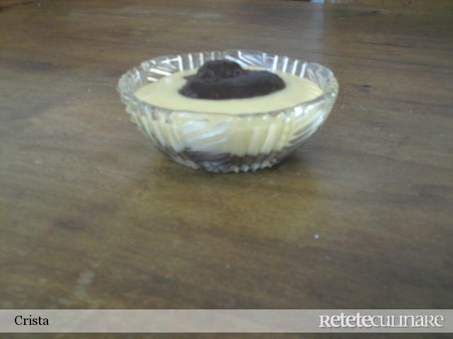 Crema la pahar