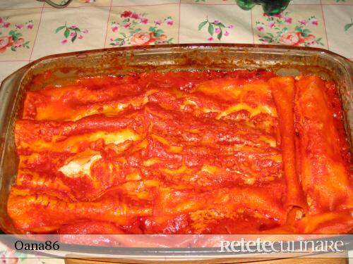 Canelloni cu Urda