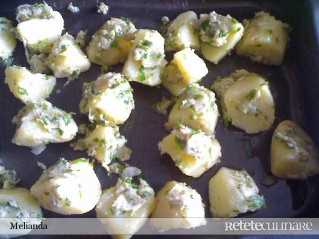 Cartofi Copti Cu Parmezan