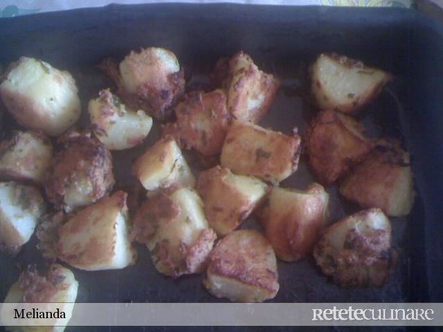 Cartofi Copti Cu Parmezan