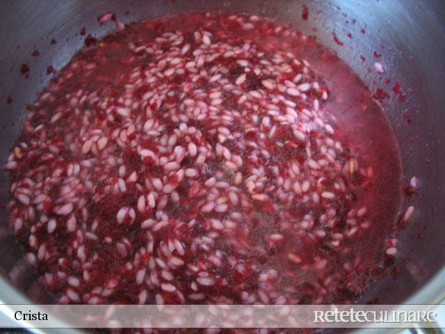 Risotto (Orez) Cu Sfecla Rosie