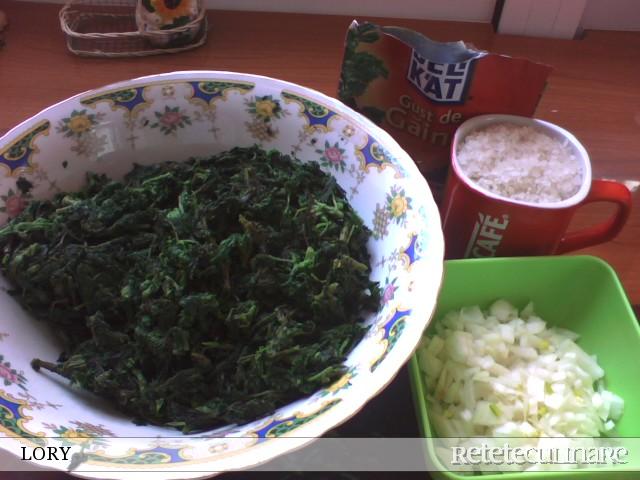 Pilaf Cu Urzici