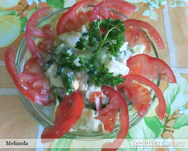Salata Rapida Cu Somon Afumat
