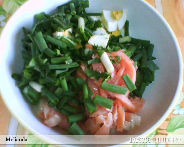 Salata Rapida Cu Somon Afumat
