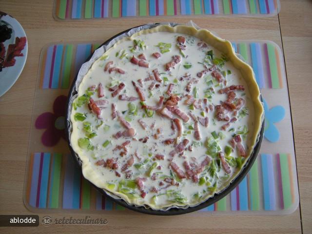 Tarta cu Praz