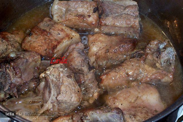 Costite Porc Cu Miere Si Tuica