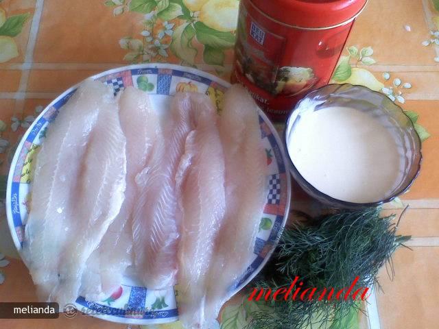 Peste cu Sos de Smantana si Marar