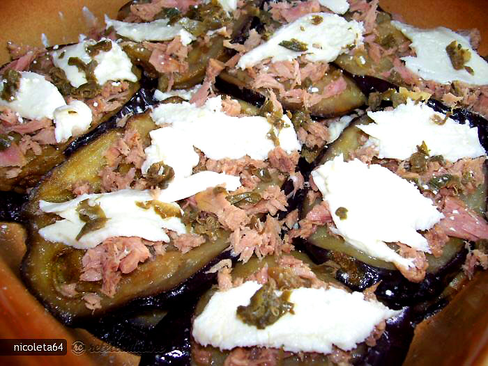 Vinete cu Ton si Mozzarella