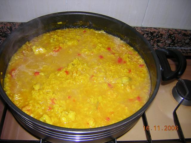 Orez Zemos Cu Rape (arroz Caldoso Con Rape)