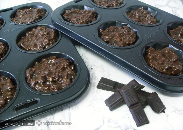 Muffins cu Ciocolata